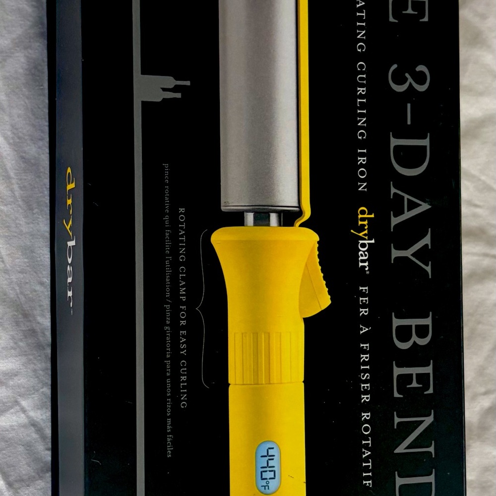 Drybar the 3 day bender rotating curling iron